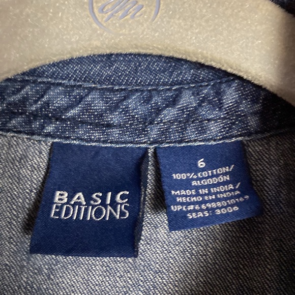 Basic editions Jean dress - Picture 3 of 3